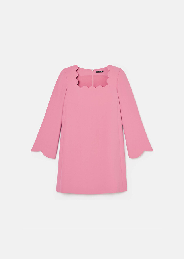 Rossie pink crepe dress Pink TARA JARMON CH