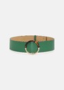 Lauren belt leather green Lime tree TARA JARMON CH
