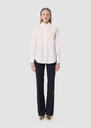 Clarissa white poplin shirt Horizon, White TARA JARMON CH