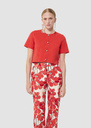 Glitter red knit cardigan Poppy TARA JARMON CH