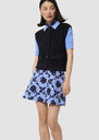 Gill midnight blue cotton cardigan Night, Off-white TARA JARMON CH