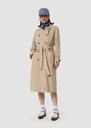 Ivon beige cotton gabardine trench coat Beige TARA JARMON CH