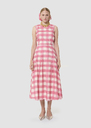 Javoue pink gingham skirt Green, Night, Pink TARA JARMON CH