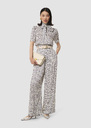 Pia ecru mini hearts prints pants Craie TARA JARMON CH