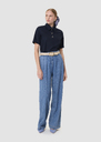 Parigi blue soft denim pants Denim TARA JARMON CH