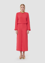 Positive red crepe pants Green, Poppy TARA JARMON CH