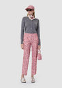 Pampille pink pants with bandana pattern Rosewood TARA JARMON CH