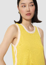Prentiss yellow cotton top Bonbon, Yellow TARA JARMON CH