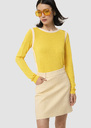 Ponama yellow cotton top Bonbon, Yellow TARA JARMON CH