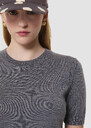 Pica grey pants in merino wool Gray grey, Horizon, Pistache TARA JARMON CH