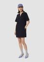 Ray midnight blue double canvas dress Night, Vanilla TARA JARMON CH