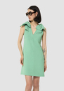 Remarquable green crepe dress Green TARA JARMON CH