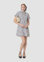 Rory ecru mini hearts print dress Craie TARA JARMON CH