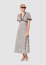 Raoulita ecru mini hearts print dress Craie TARA JARMON CH