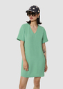 Ruban green crepe dress Green TARA JARMON CH