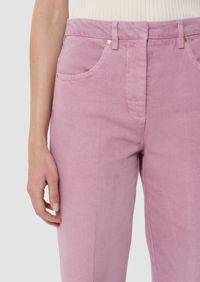 Jerome pink denim jean Old pink TARA JARMON CH