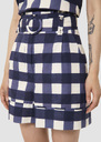 Shelby midnight blue gingham short Green, Night TARA JARMON CH