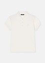 Tammy white cotton polo shirt Pistache, White TARA JARMON CH