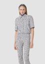 Thadea ecru mini hearts print top Craie TARA JARMON CH