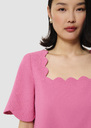Timothy pink crepe top Pink TARA JARMON CH