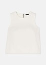 Tokono white denim top White TARA JARMON CH