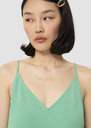 Tamara green crepe top Green, Night, Off-white TARA JARMON CH