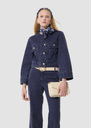 Vick blue dark denim jacket Indigo TARA JARMON CH