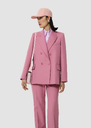 Valson pink tailored wool jacket Rosewood TARA JARMON CH