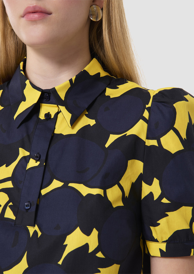 Titouan yellow cherries print top Mimosa TARA JARMON CH
