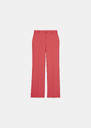 Poupee red tailored wool pants Off-white, Poppy TARA JARMON CH