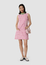 Russel pink gingham dress Bonbon TARA JARMON CH