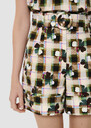 Shelby green short with clover pattern Thym TARA JARMON CH