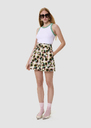 Trish ecru ribbed vest top Pistache TARA JARMON CH