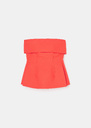 Tonnie red tailored canvas top Off-white, Poppy TARA JARMON CH