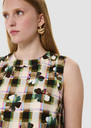 Tepee green top with trefle pattern Thym TARA JARMON CH