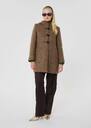 Brown wool coat Manoelli Nut brown TARA JARMON CH