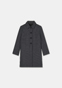 Grey caban coat Madeline Gray grey TARA JARMON CH