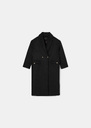 Milo black caban coat Black TARA JARMON CH