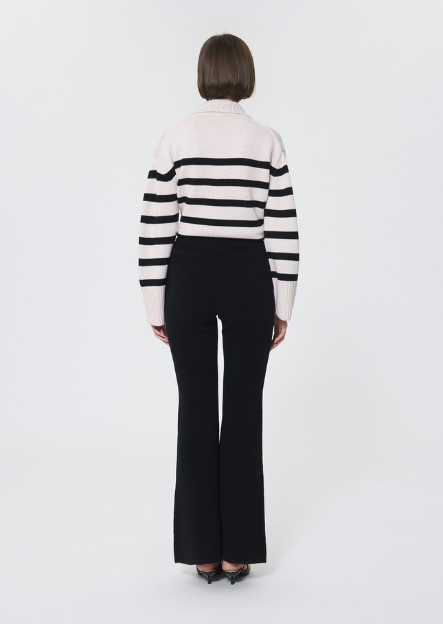 Palomino Pants black bouclé wool Black TARA JARMON CH