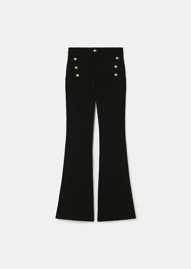 Palomino Pants black bouclé wool Black TARA JARMON CH