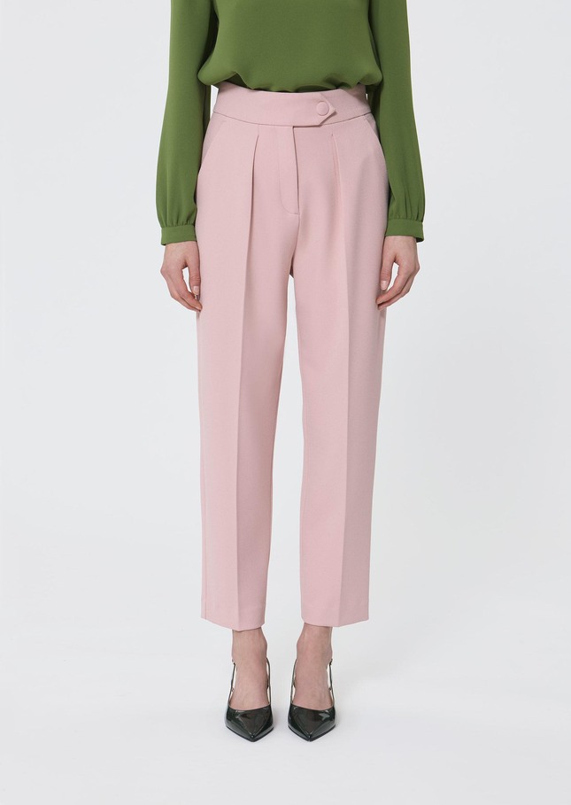 Paaso Pants pale pink crepe Blush TARA JARMON CH