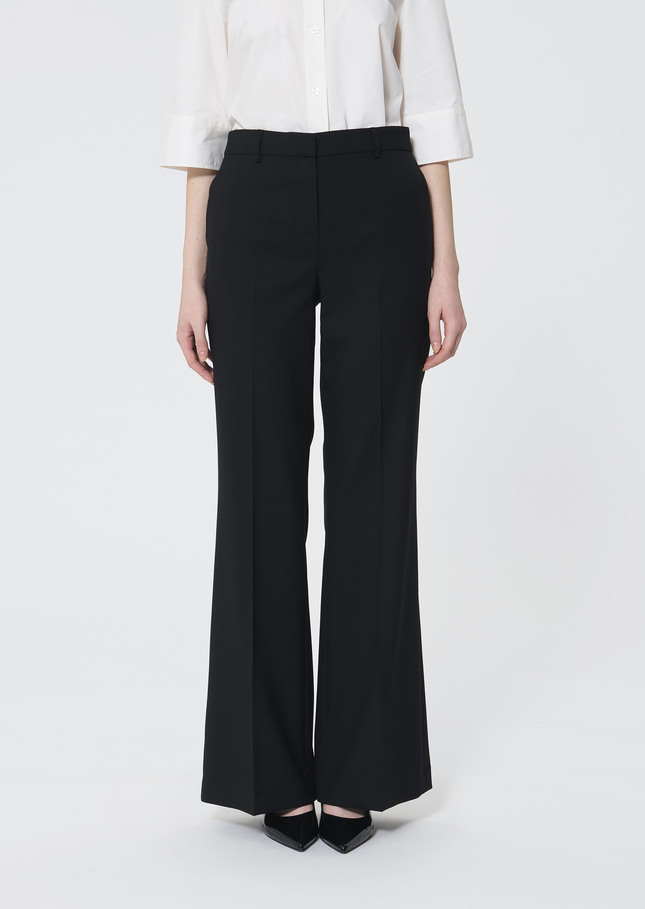 Patrice trousers black cold wool Black TARA JARMON CH