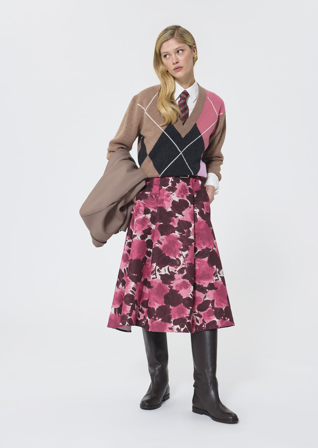 Primo Sweater taupe wool Taupe color TARA JARMON CH