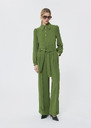 Pia Pants green crepe Cactus TARA JARMON CH