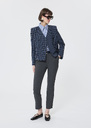Paxton trousers grey double canvas Grey TARA JARMON CH