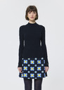 Prudie sweater midnight blue extra-fine ribbed knit Night TARA JARMON CH