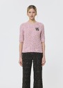 Pedro sweater pale pink wool Blush TARA JARMON CH