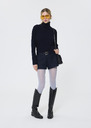 Palia sweater midnight blue merino and alpaca wool Night TARA JARMON CH