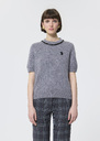 Phileas sweater heather grey wool Gray grey TARA JARMON CH