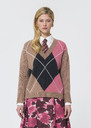 Primo Sweater taupe wool Taupe color TARA JARMON CH